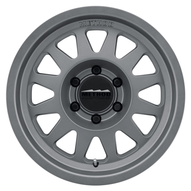 Method MR704 15x7 +15mm Offset 5x100 56.1mm CB Matte Titanium Wheel