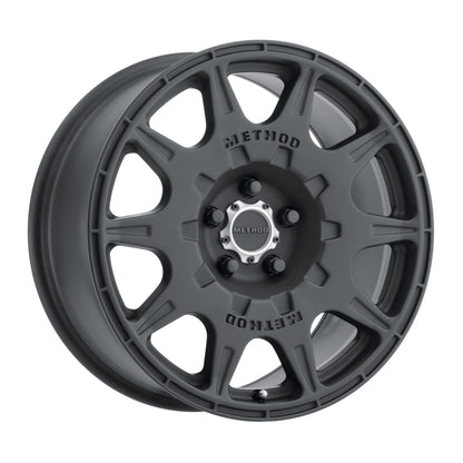 Method MR502 RALLY 16x7 +15mm Offset 5x4.5 67.1mm CB Matte Black Wheel