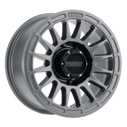 Method MR314 17x8.5 0mm Offset 8x170 130.81mm CB Gloss Titanium Wheel