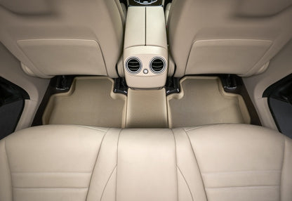 3D MAXpider 2006-2011 BMW 3 Series/X3 E90/E83 Kagu 2nd Row Floormats - Tan