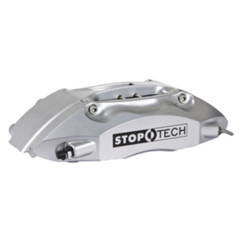 StopTech BBK 00-05 Honda S2000 ST-40 Silver Calipers 328x28 Front Slotted Rotors