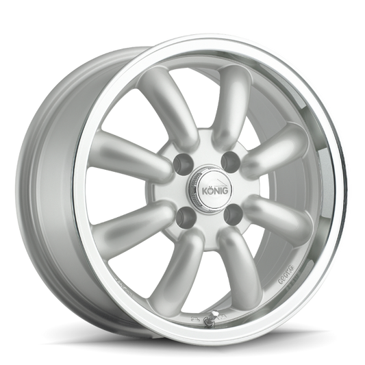 Konig Rewind 15x7 4x100 ET40 Silver