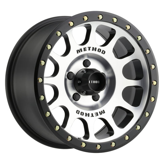 Method MR305 NV 16x8 0mm Offset 5x4.5 83mm CB Machined/Black Street Loc Wheel