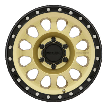 Method MR315 16x8 0mm Offset 6x5.5 106.25mm CB Gold/Black Street Loc Wheel