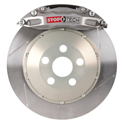 StopTech 90-96 300zx Front BBK w/ Trophy Calipers Slotted 332x32 Rotors Pads and SS Lines