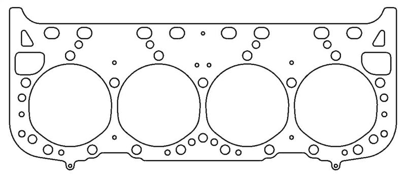 Cometic 92-96 GM LT1 Small Block 4.040 inch Bore .027 inch MLS Headgasket (w/Valve Pockets)